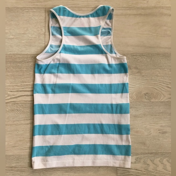 Energie Racerback Striped Active Performance Tank Top Shirt - Picture 15 of 16